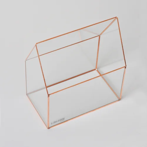 El Crea Designs - Homeless Geometric Terrarium Glass Dome