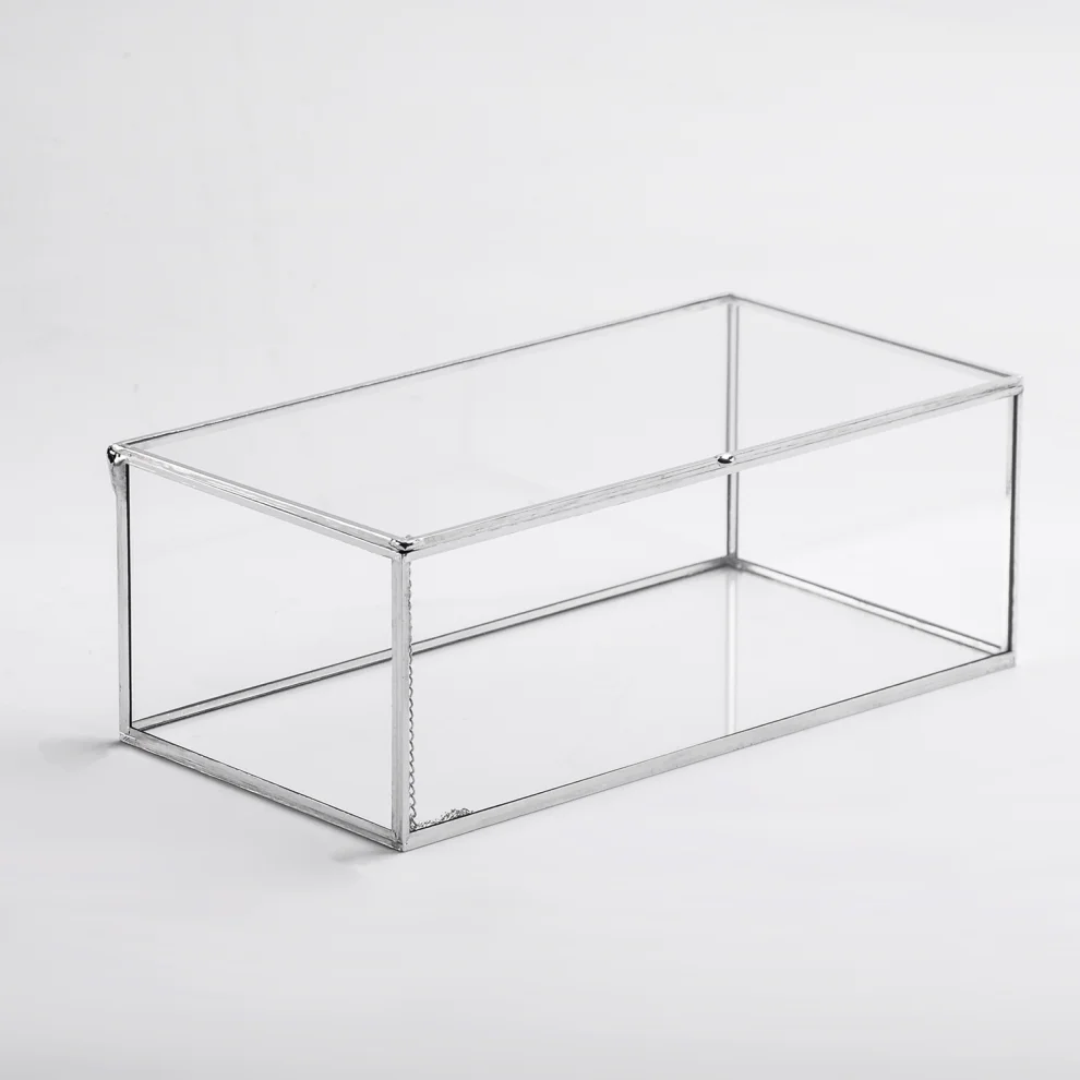 El Crea Designs - Glass Lid Box - Iv