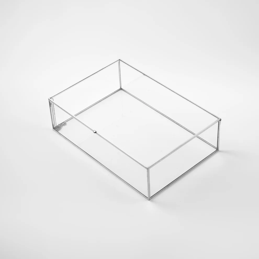 El Crea Designs - Box With Glass Lid - Ill