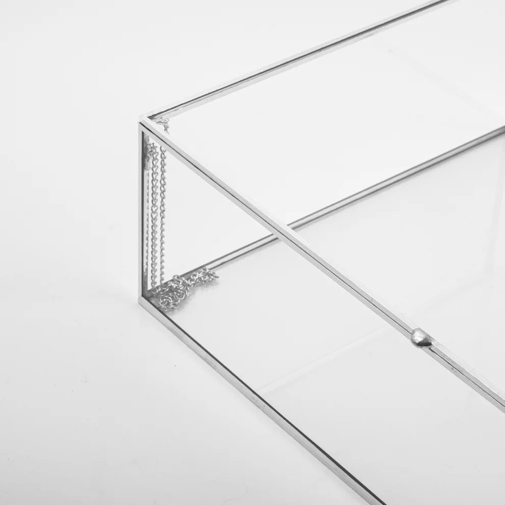 El Crea Designs - Box With Glass Lid - Ill