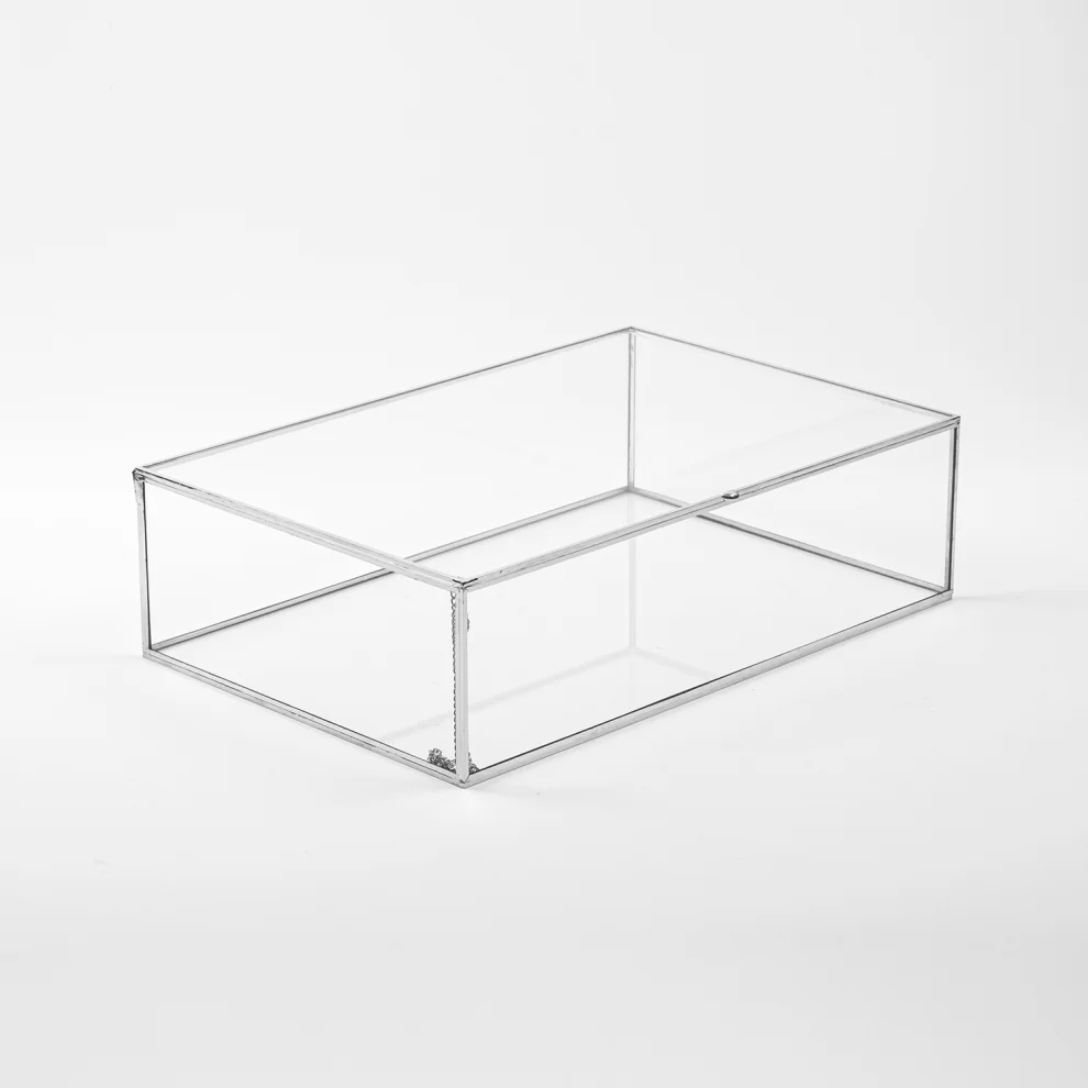 El Crea Designs - Box With Glass Lid - Ill