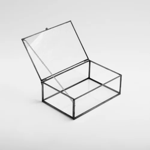 El Crea Designs - Glass Box With Lid