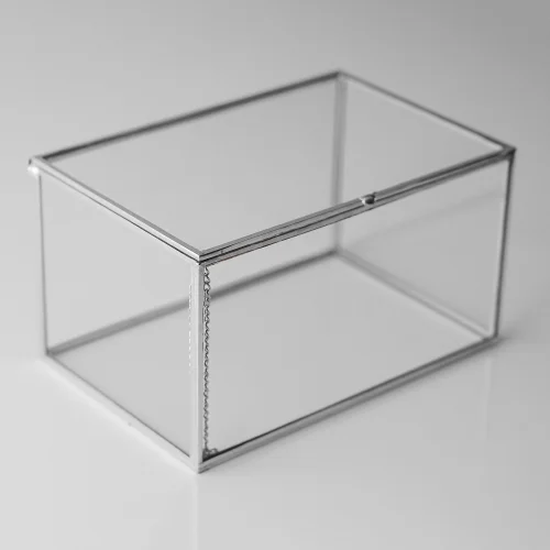 El Crea Designs - Box With Glass Lid - Il