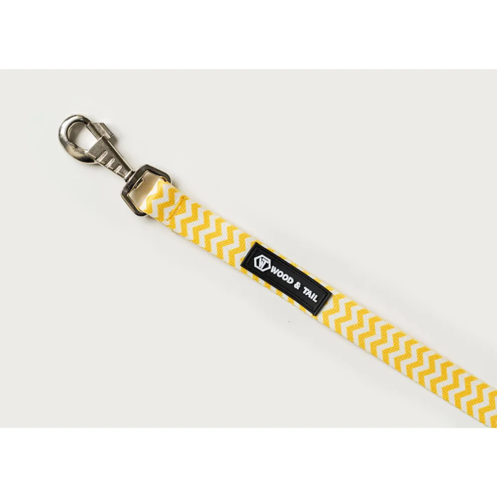 Wood&Tail - Yellow Ziggy Leash