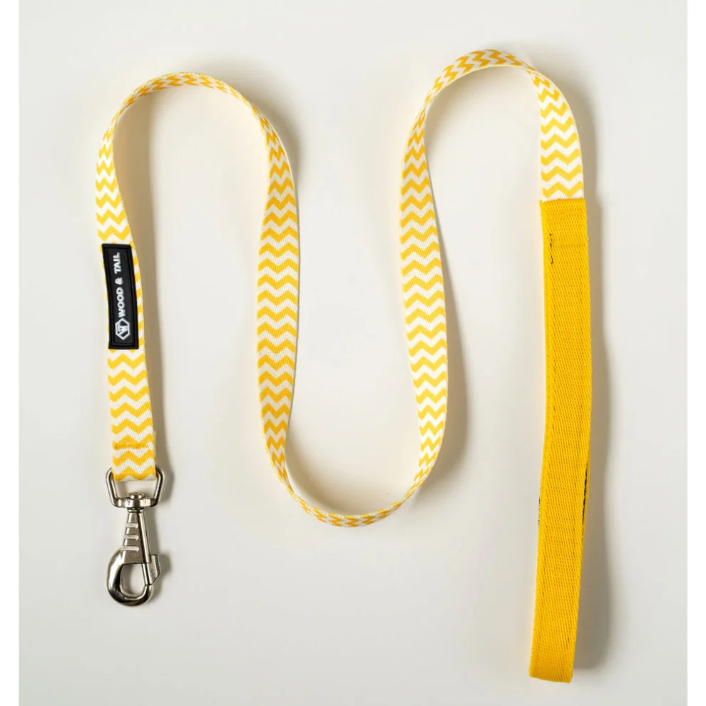 Wood&Tail - Yellow Ziggy Leash