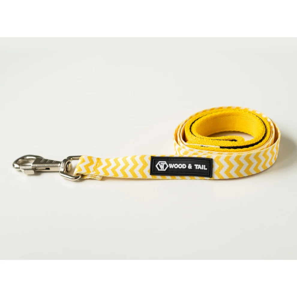 Wood&Tail - Yellow Ziggy Leash