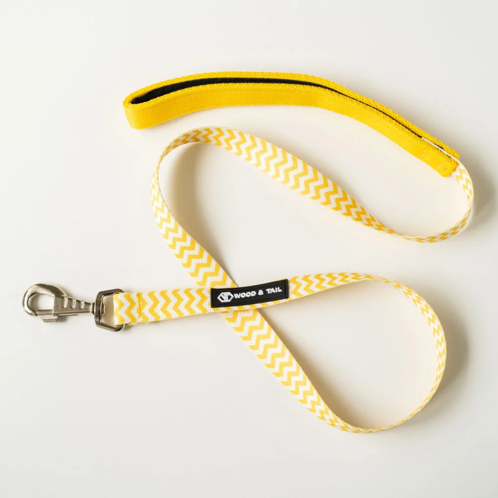 Wood&Tail - Yellow Ziggy Leash