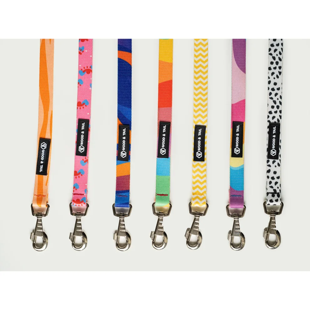 Wood&Tail - Yellow Ziggy Leash