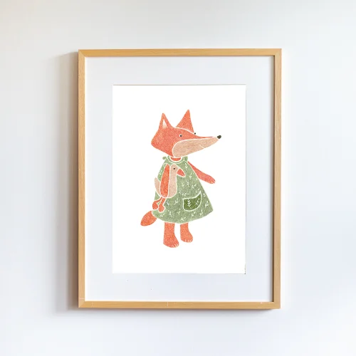 Little Forest Animals - Fox With Dress Chart
