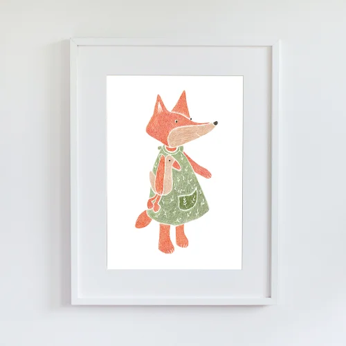 Little Forest Animals - Fox With Dress Chart