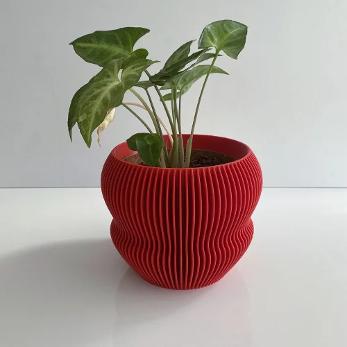 Cella Store - Ginkgo Bioplastic Flowerpot