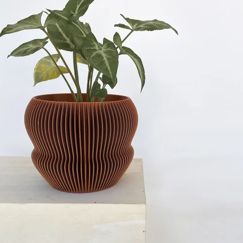 Cella Store - Ginkgo Bioplastic Flowerpot