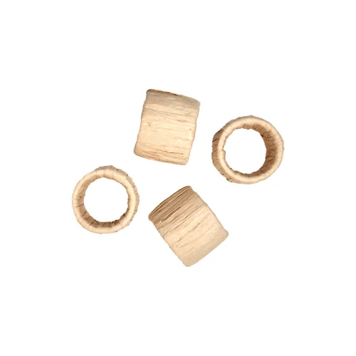 MELINO HOME - Simple Napkin Ring Set Of 4