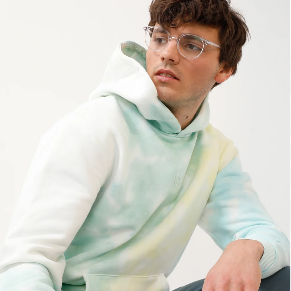 Thinktongue - Dawn Unisex Batik Oversize Nakışlı Sweatshirt