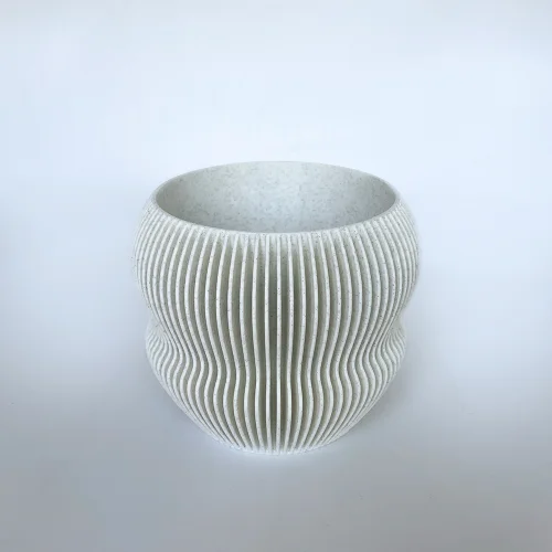 Cella Store - Ginkgo Bioplastic Flowerpot