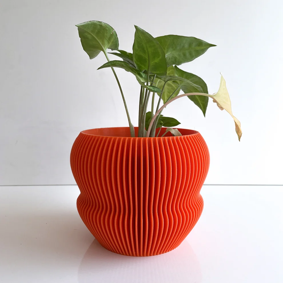 Cella Store - Ginkgo Bioplastic Flowerpot
