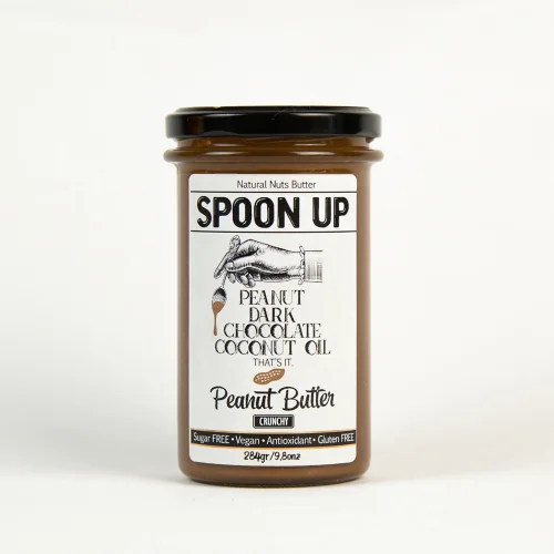 Spoonup - %100 Şekersi̇z Bi̇tter Çi̇kolatalı Fıstık Ezmesi̇ 284g
