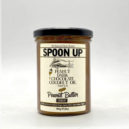 Spoonup - %100 Sugar Free Dark Chocolate Peanut Butter 485g