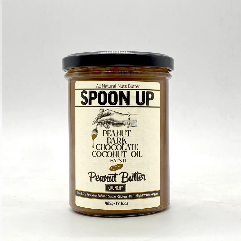 Spoonup - %100 Sugar Free Dark Chocolate Peanut Butter 485g