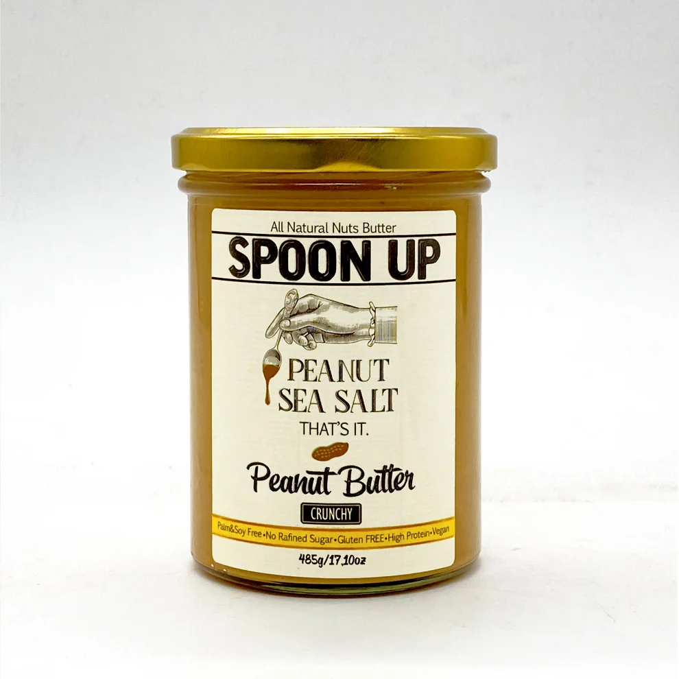 Spoonup - Deniz Tuzlu Crunch Fıstık Ezmesi 485g
