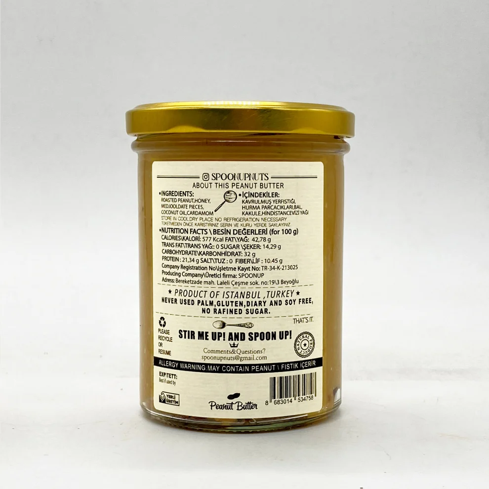 Spoonup - Sea Salt Crunch Peanut Butter 485g