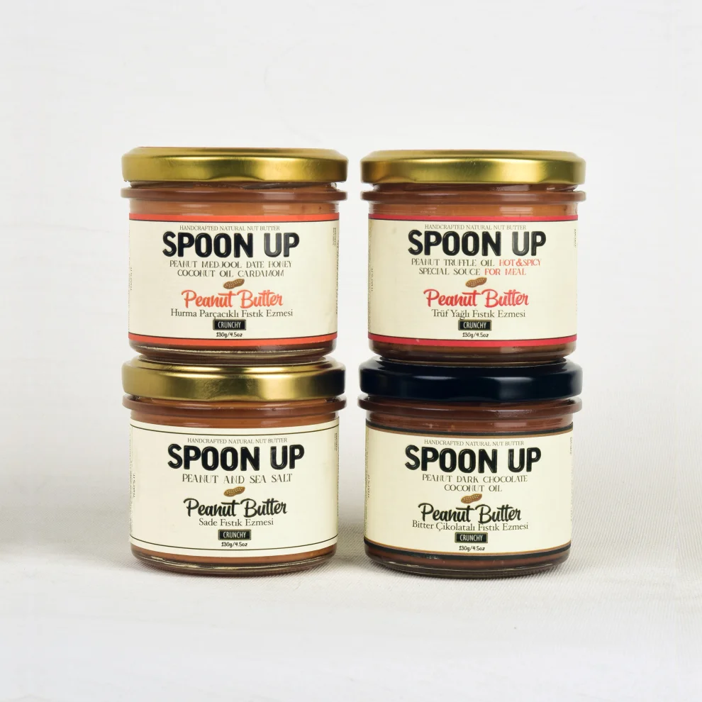 Spoonup - Fıstık Ezmesi̇ 4lü Tanışma Paketi