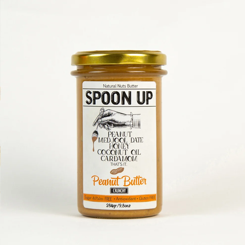 Spoonup - Medjool Date Pieces & Cardamom Peanut Butter 284g