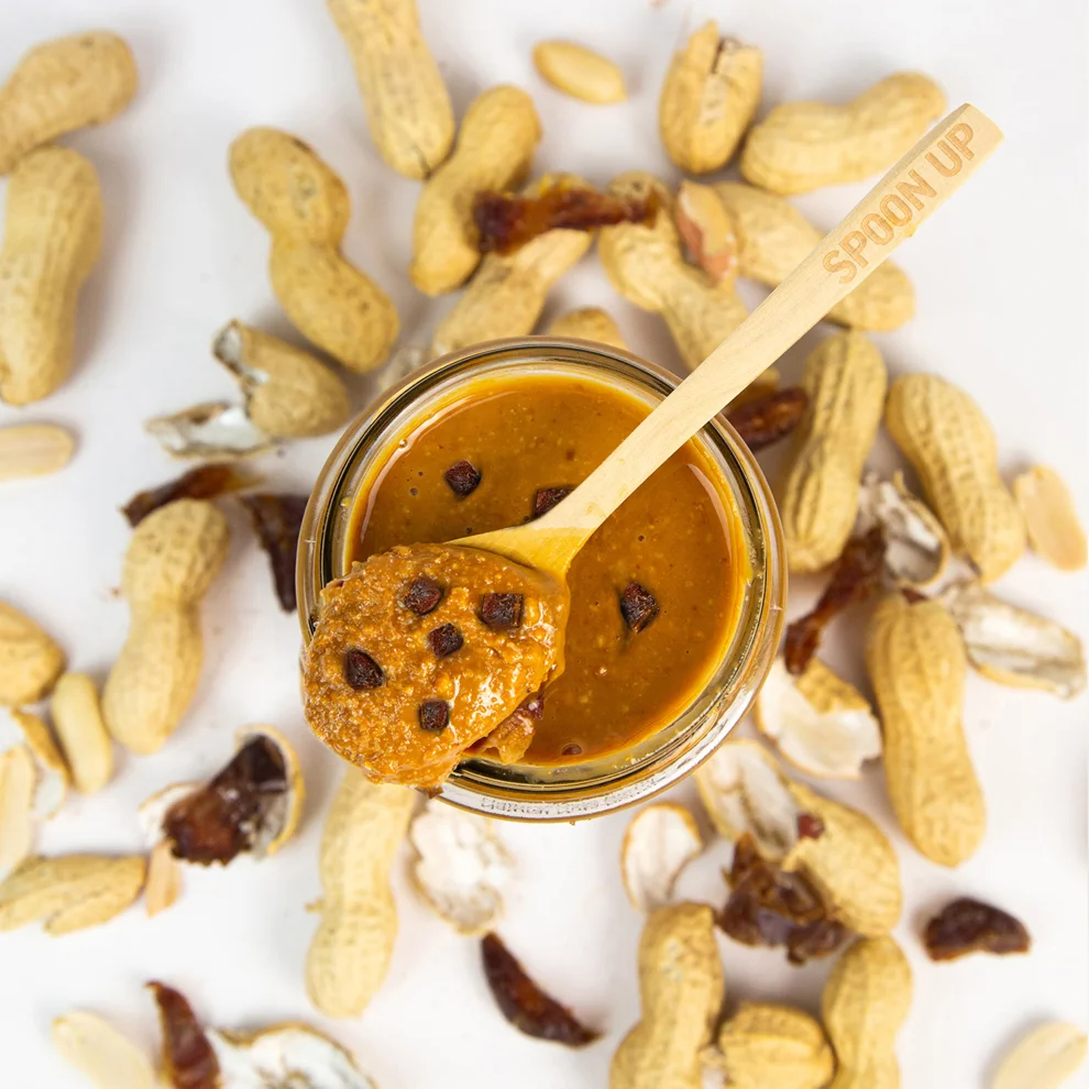 Spoonup - Medjool Date Pieces & Cardamom Peanut Butter 284g