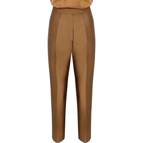 Nazan Çakır - Silk Smokin Pant With Single Pleat