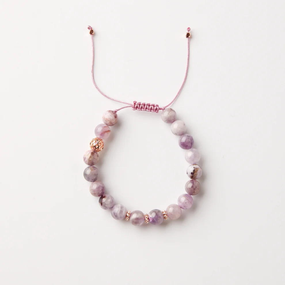 Moods And Goods - Amethyst Love Bracelet