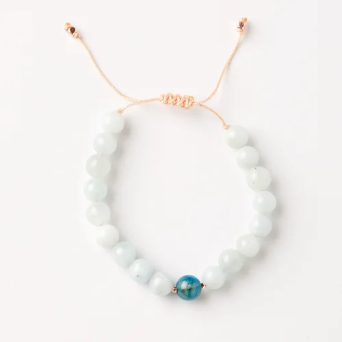 Moods And Goods - Aquamarine Power In Me Bracelet