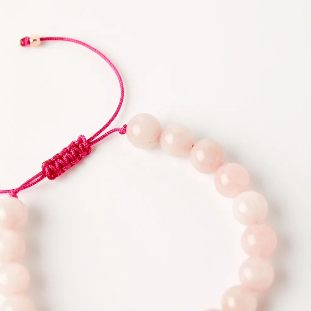 Moods And Goods - Rose Quartz Love And Affection Bracelet