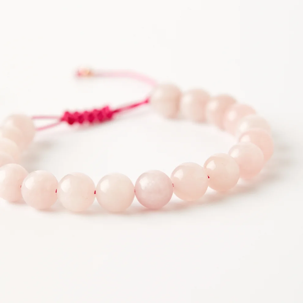 Moods And Goods - Rose Quartz Love And Affection Bracelet