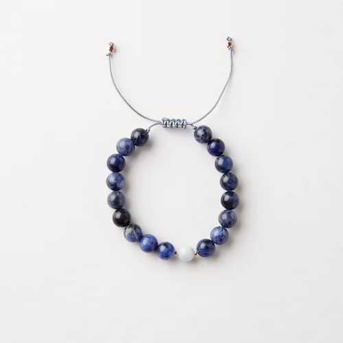 Moods And Goods - Sodalite & Aquamarine Nirvana Bracelet