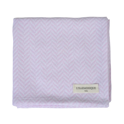 L’Harmonique - Bone Organic Muslin Blanket