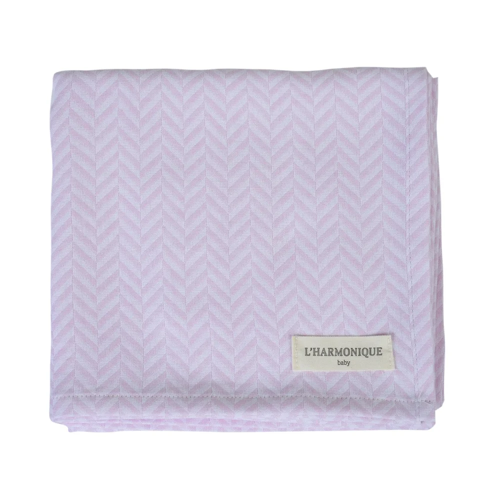 L’Harmonique - Bone Organic Muslin Blanket