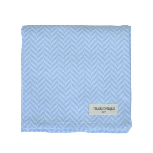 L’Harmonique - Bone Organic Muslin Blanket