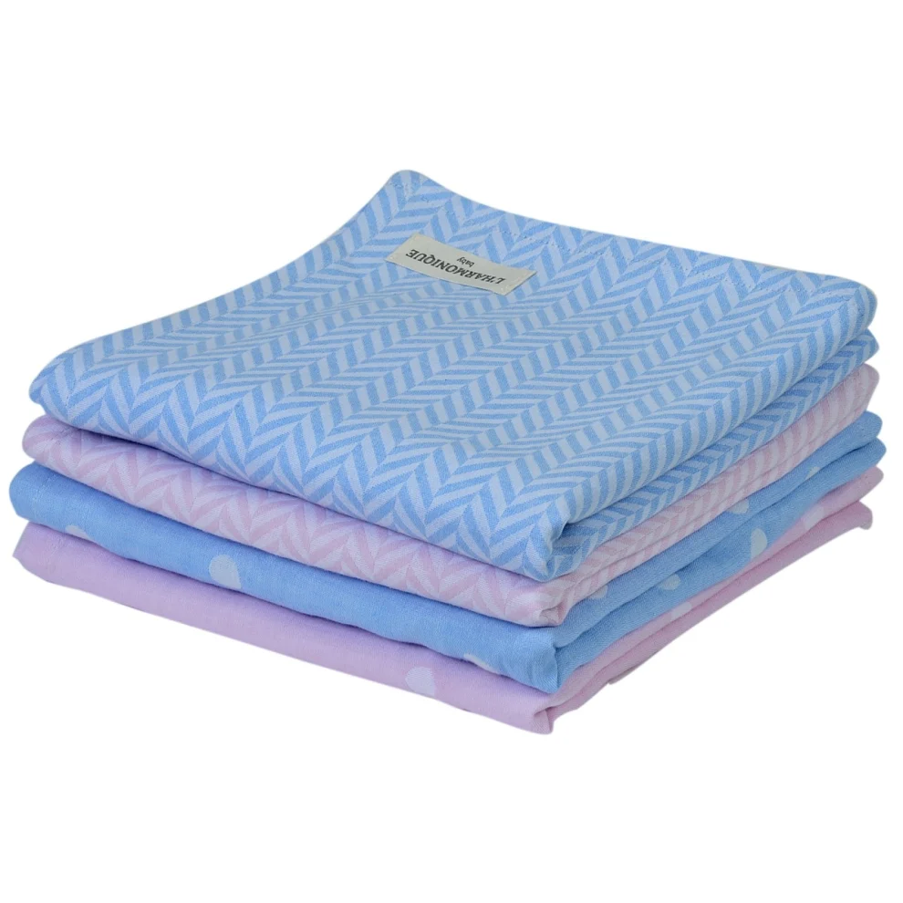 L’Harmonique - Bone Organic Muslin Blanket