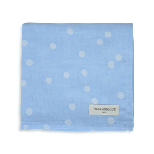 L’Harmonique - Spot Organic Muslin Blanket