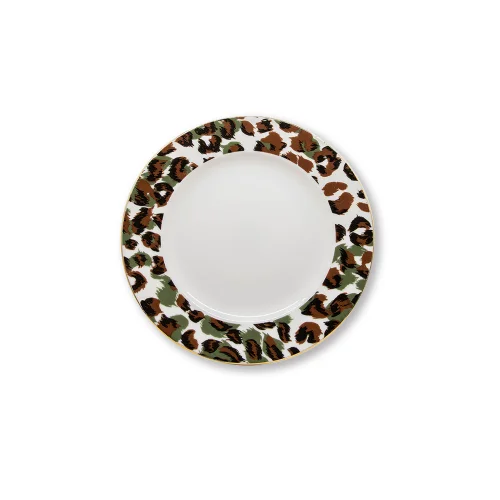 Mİ Su Deco - Leopard Patterned Plate