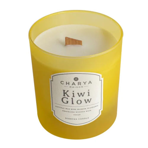 Charya Maison - Kiwi Glow 230g Natural And Vegan Candle