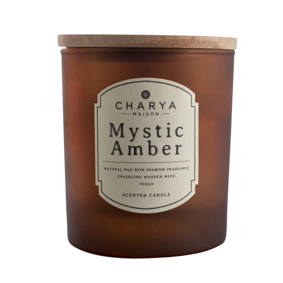Charya Maison - Mystic Amber 230 G Doğal Ve Vegan Mum