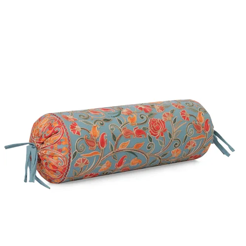 Naia Home - Chloris Cylinder Pillow With Embroidery - Il