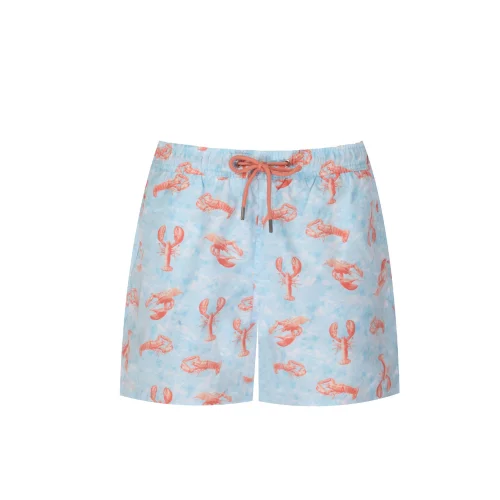 Searo Club - Positano Recycled Swim Shorts- Pink Floral