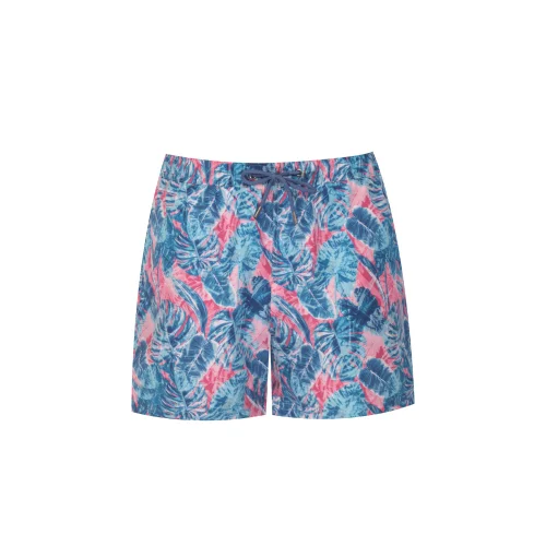 Searo Club - Positano Recycled Swim Shorts- Lobster