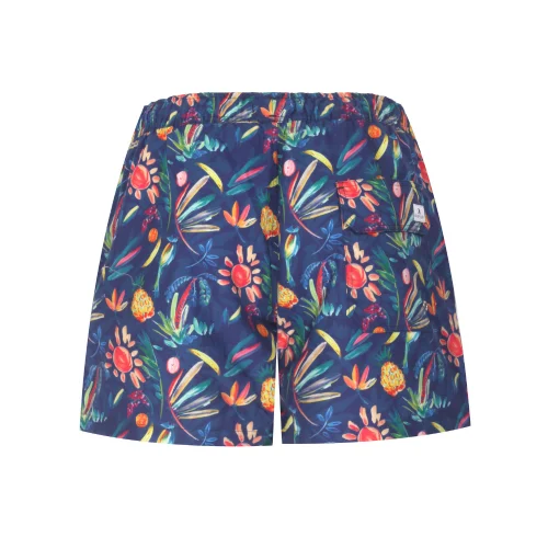 Searo Club - Positano Recycled Swim Shorts- Toucan