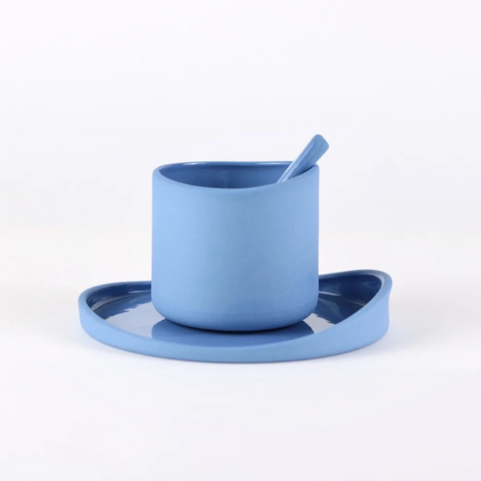 Houb Atelier - Lavoro Espresso & Turkish Coffee Cup With Saucer