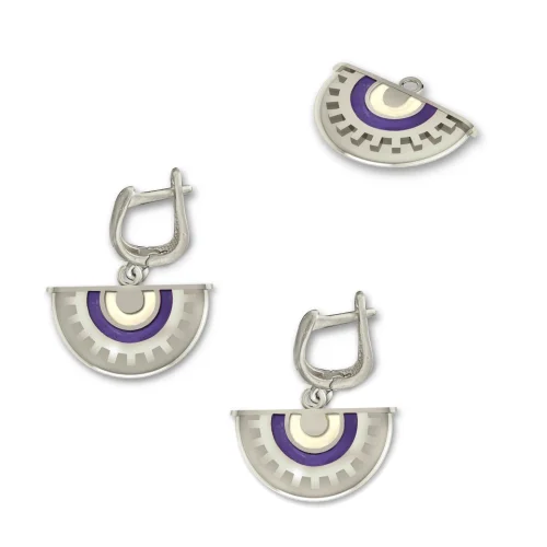 Iris The Brand - Enki Enameled Earing - Il