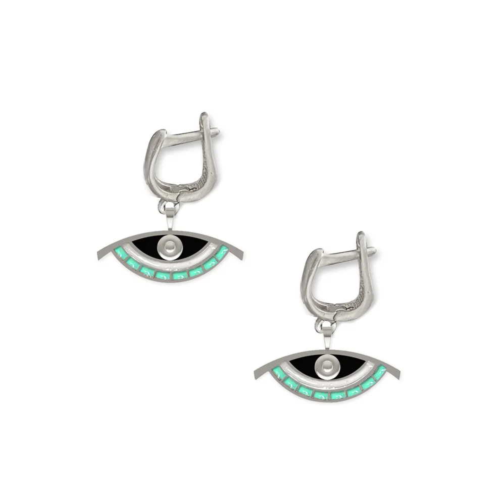 Iris The Brand - Enameled Earing