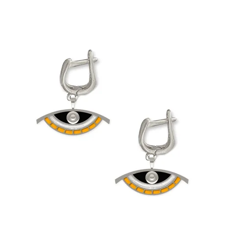 Iris The Brand - Iris Enameled Earing